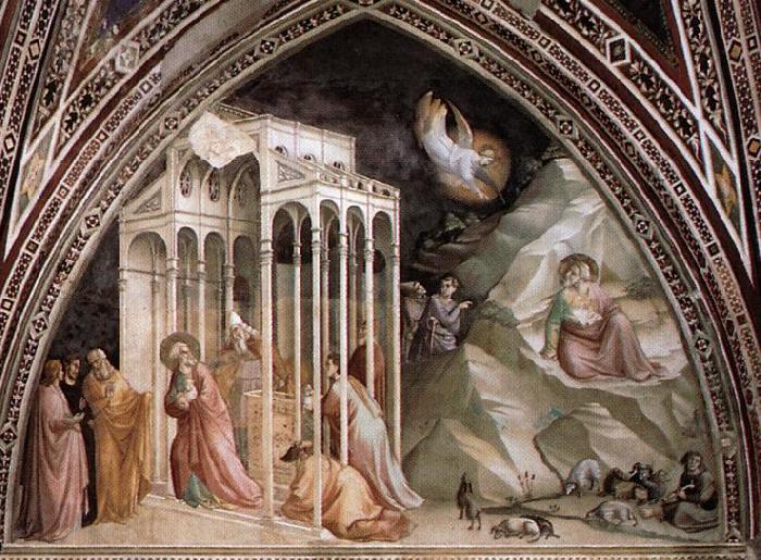 GADDI, Taddeo Life of the Virgin (detail)  sdg oil painting image